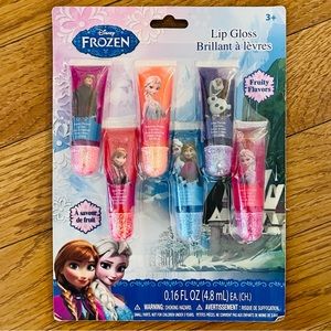 Disney Frozen Lip Gloss Tube Fruity Flavor 6 Pack